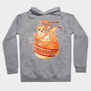 Cat Ramen Bowl Hoodie